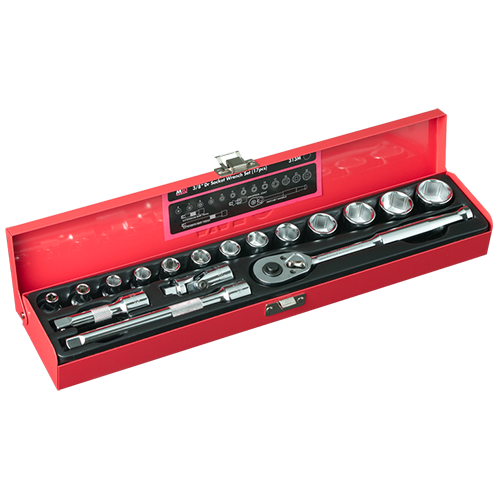 M10 3/8″ Dr Socket Set (17pcs : Metric) – 313M