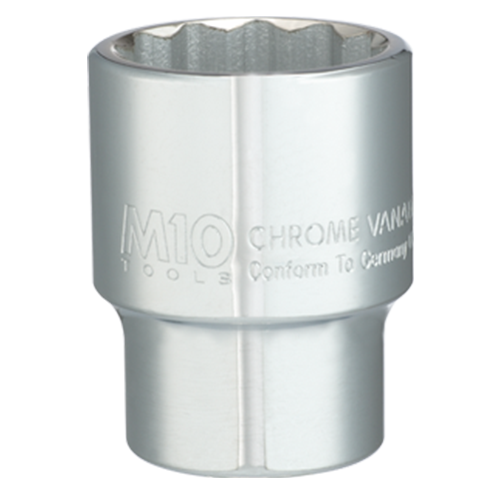 M10 3/4" Dr Socket (12pt - Inches)