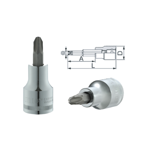 M10 3/8″ Dr Screwdriver Socket