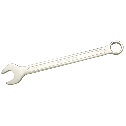 M10 Combination Wrench Satin Finish (DIN Type) - Metric