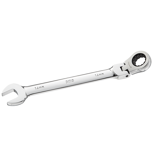 M10 Gear Ratchet Flex Combination Wrench (Inches)