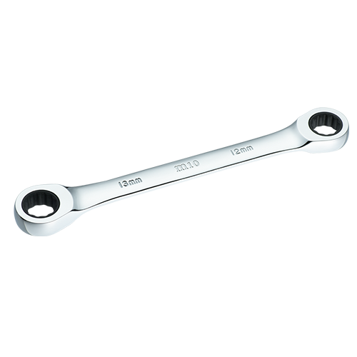 M10 Gear Ratchet Double Box-End Wrench