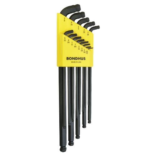 BONDHUS Double Ball End L-Wrench Set (SDBLX13XL – 13pcs) : 67037