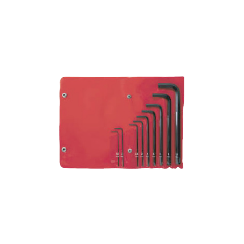 EIGHT Hex L-Wrench In Roll Type Vinyl Wallet