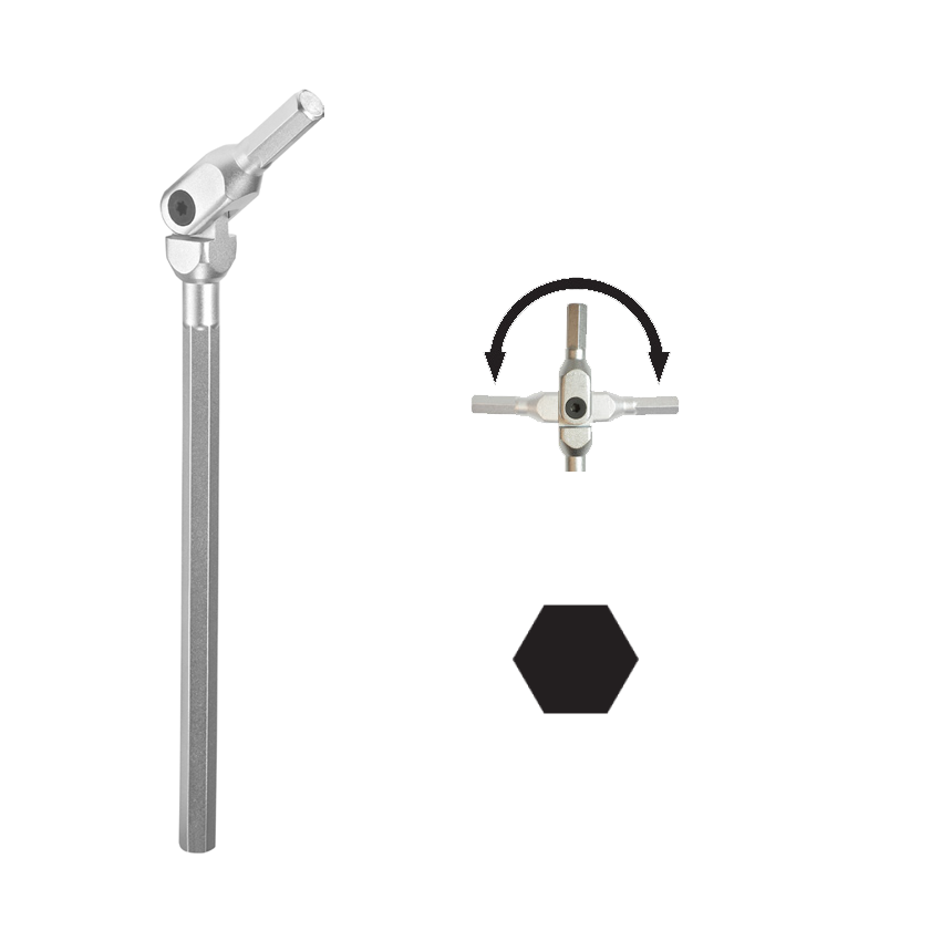 BONDHUS Hexpro Swivel Hex Key : HD8-IC-17 - Image 2
