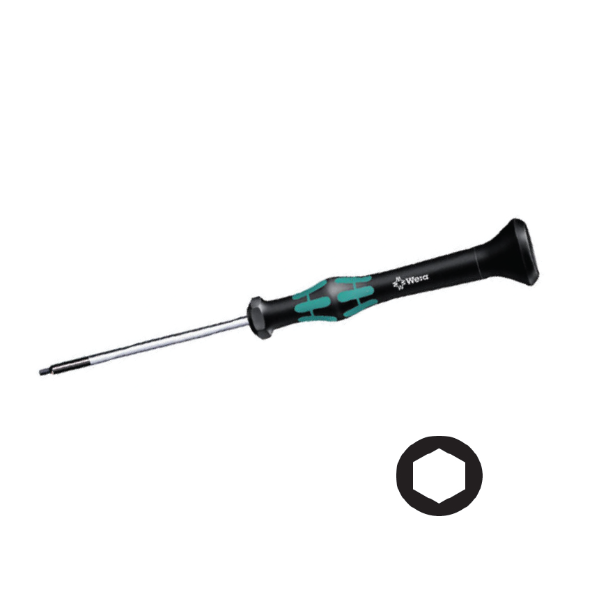 WERA 2054 Electronic Hex Screwdriver (Inches)