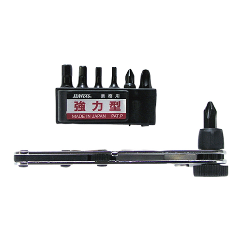 SUNFLAG Ratchet Screwdriver Set : 777-WH8 (8pcs)