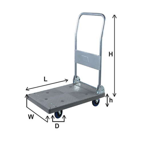 M10 Plastic Hand Truck - TR2828