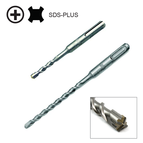 M10 SDS-Plus High Quality TCT Concrete Drill Bit (Cross Head)
