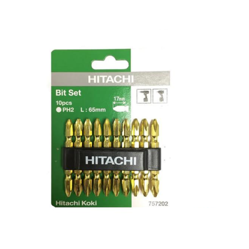 HITACHI PH 2 x 65 mm (10 Pcs) Driver Bit – 757202