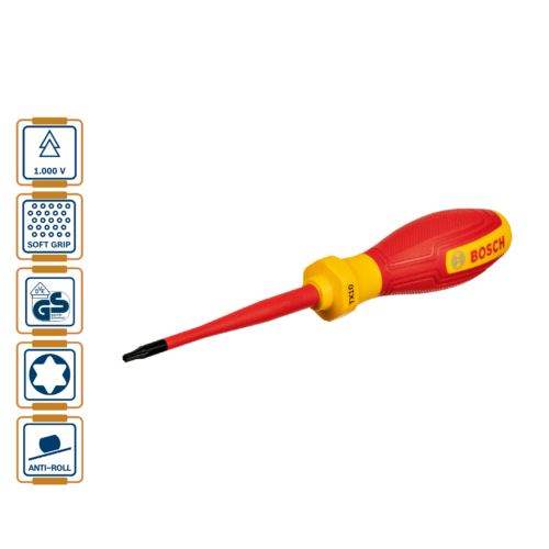 BOSCH Insulated (VDE) Torx Screwdriver