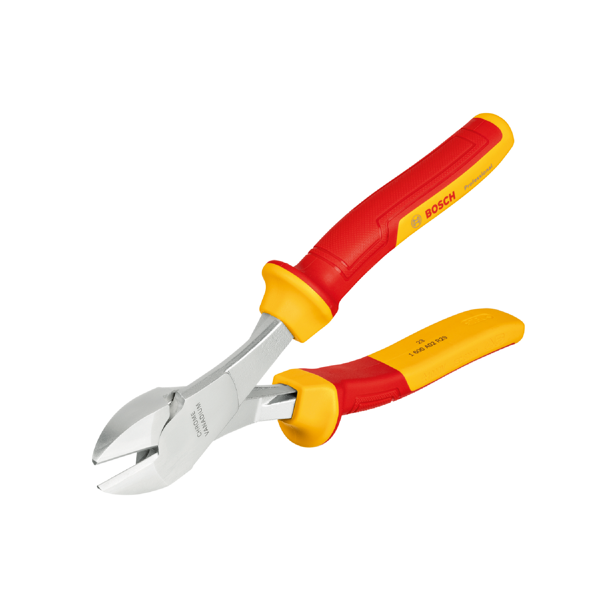 BOSCH Insulated (VDE) High Leverage Diagonal Side Cutter 200mm - Image 2
