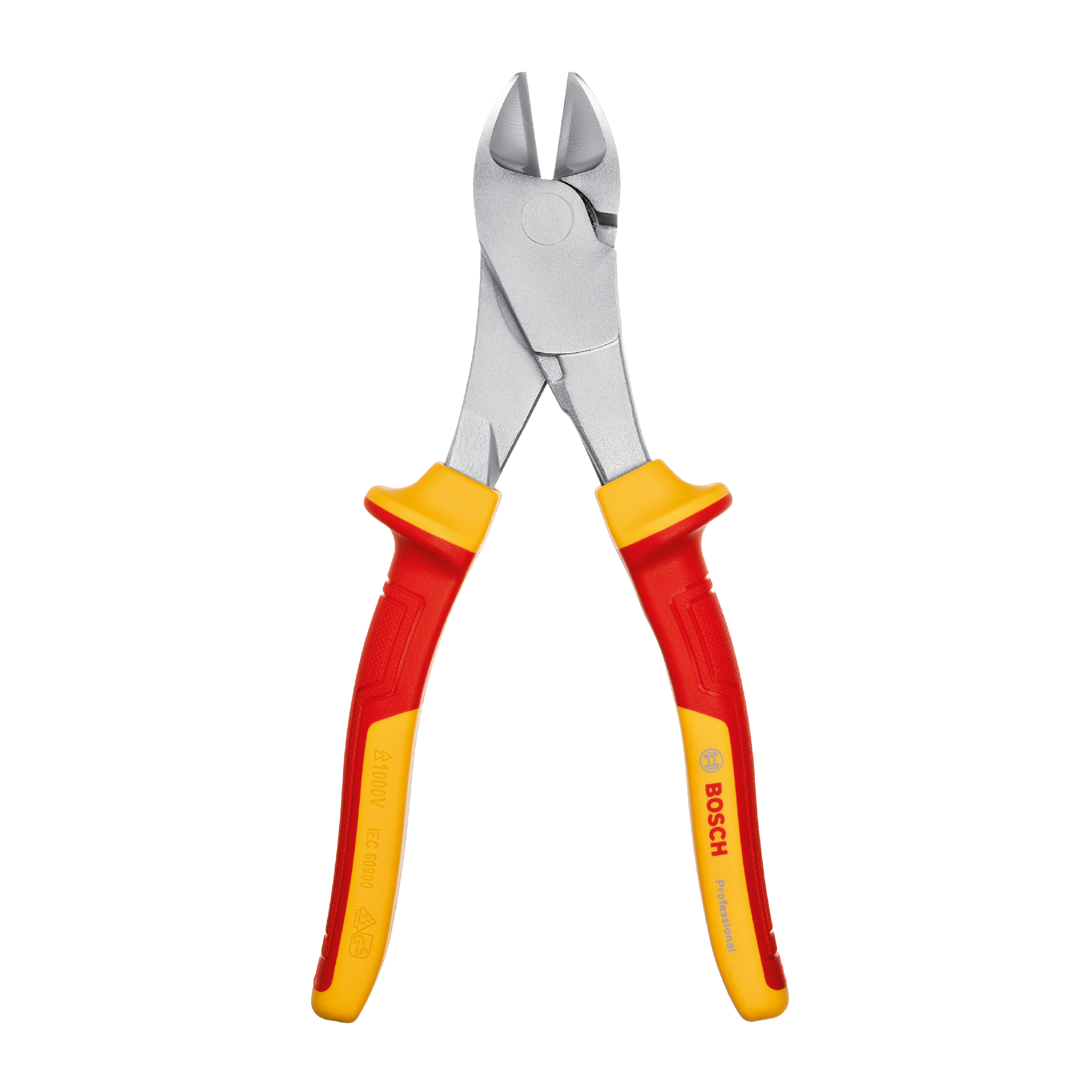 BOSCH Insulated (VDE) High Leverage Diagonal Side Cutter 200mm - Image 3