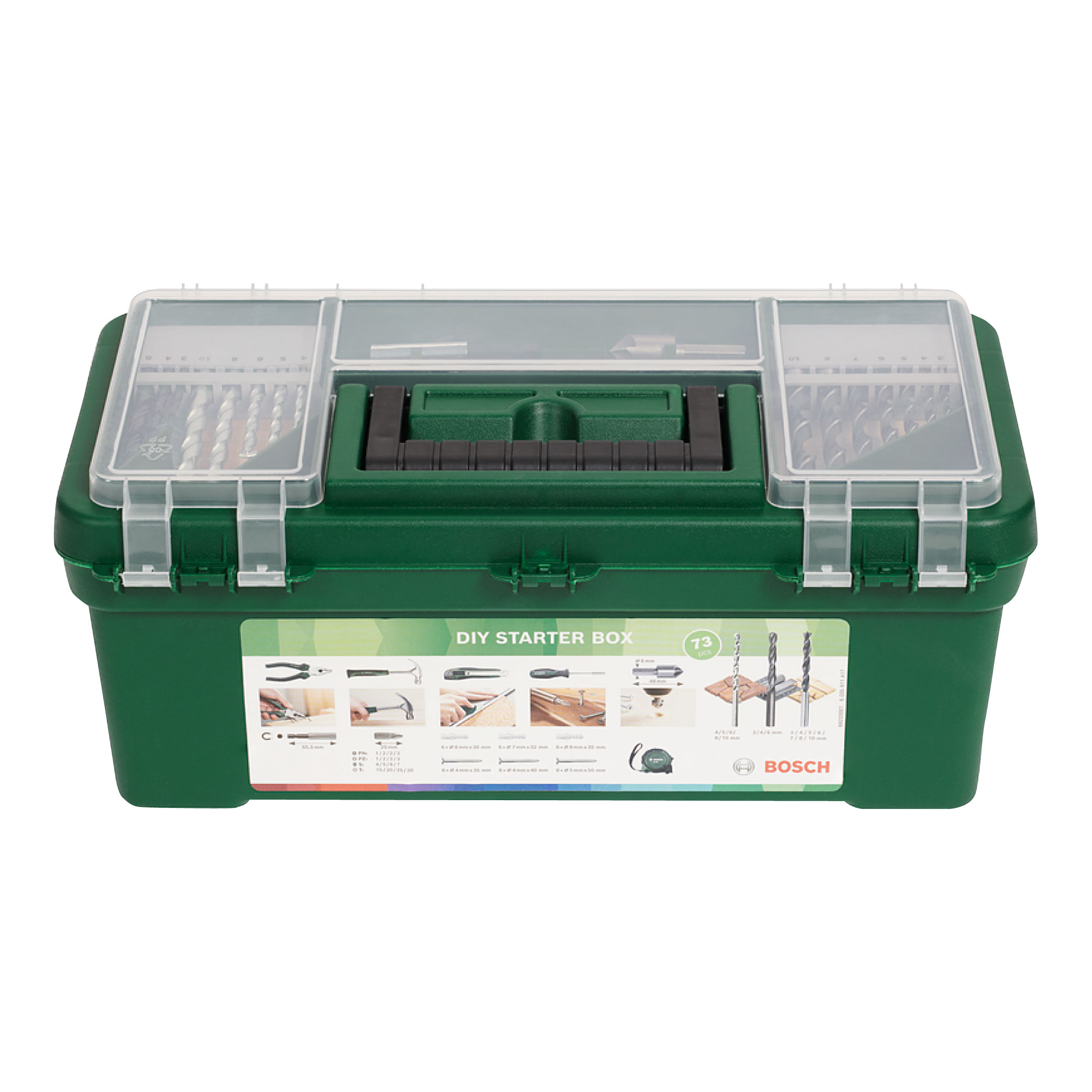 BOSCH 73 Pcs DIY Starter Box - 2607011660 - Image 2