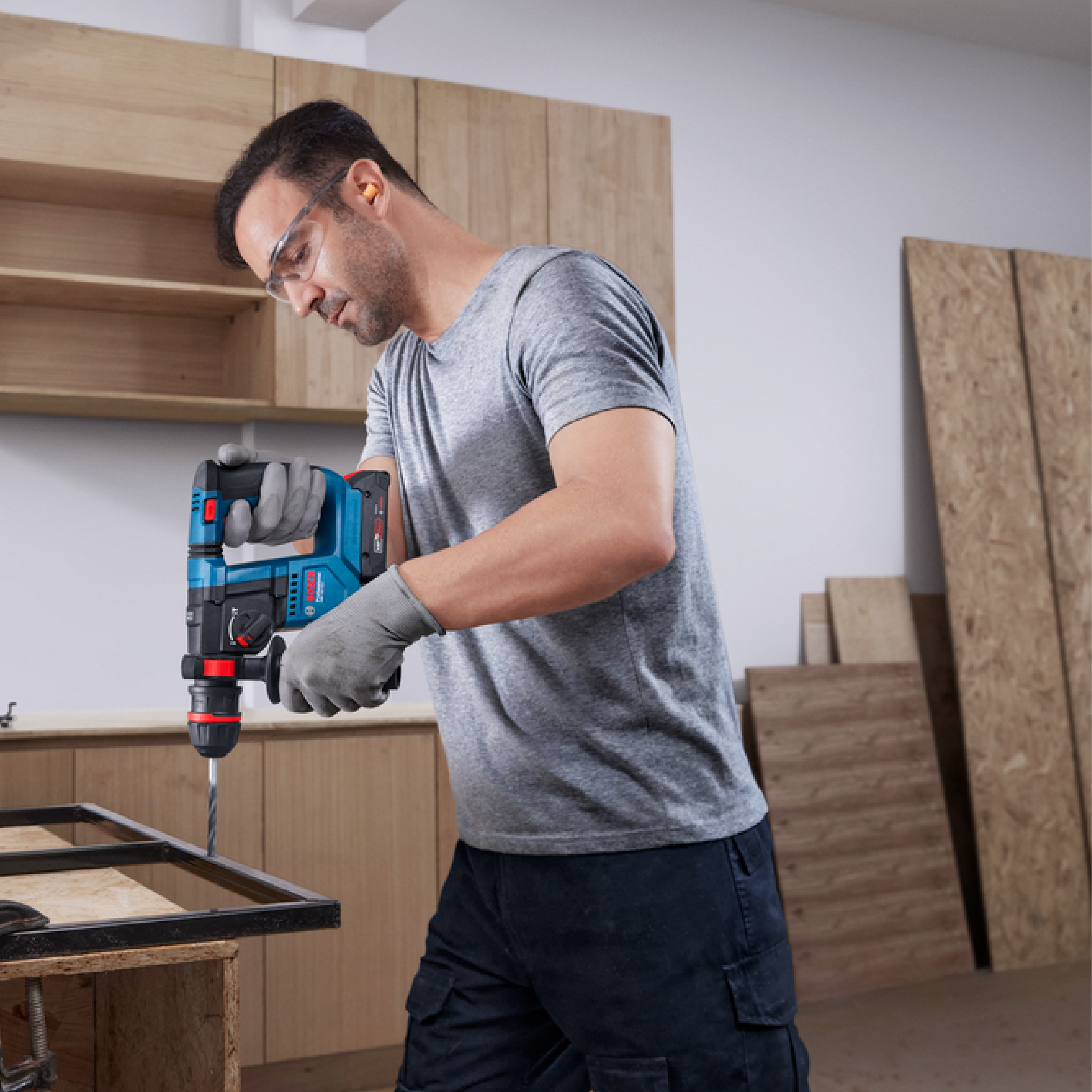 BOSCH GBH 18V-18 X Cordless Rotary Hammer with ONECHUCK (Solo) - 06119271J0 - Image 5