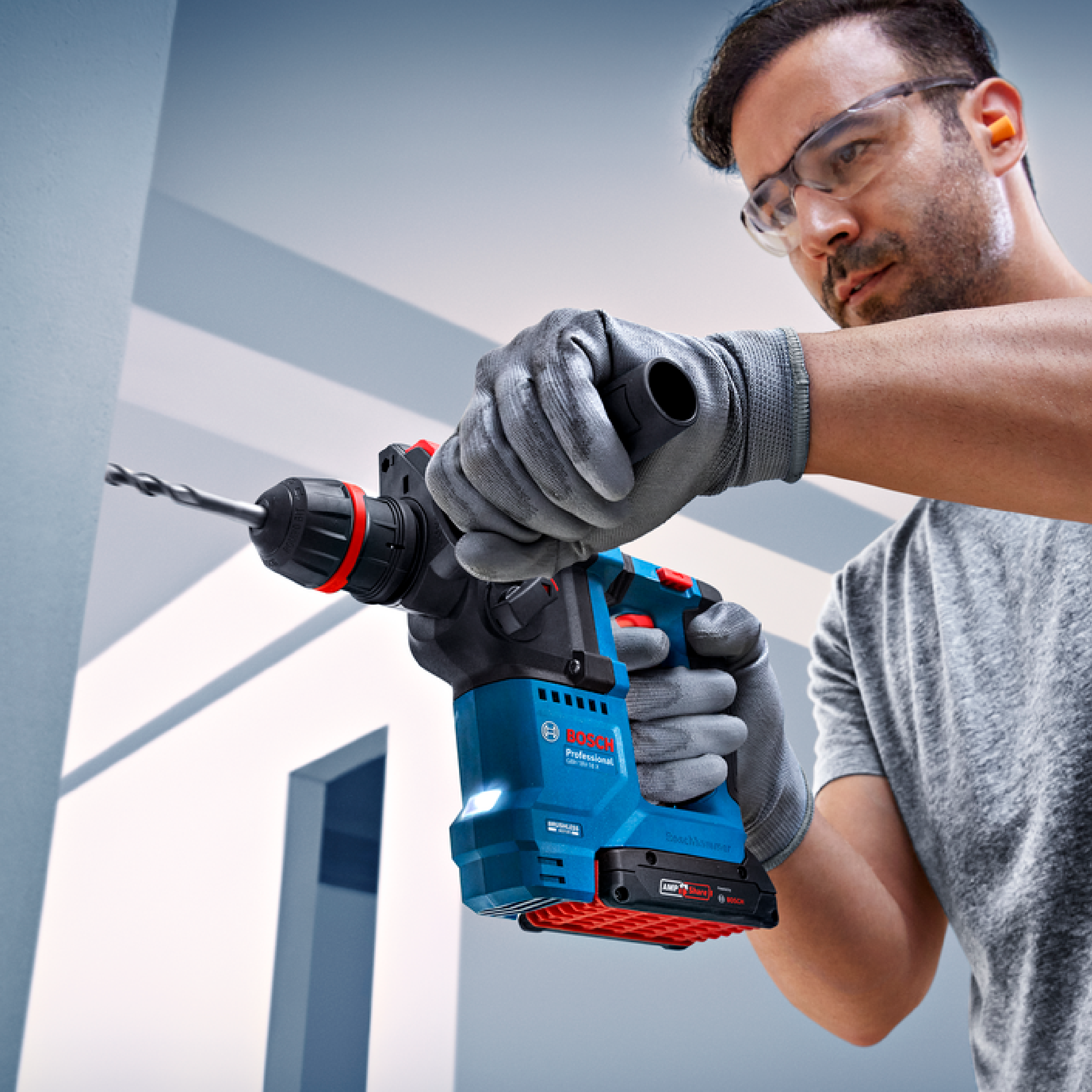 BOSCH GBH 18V-18 X Cordless Rotary Hammer with ONECHUCK (Solo) - 06119271J0 - Image 7