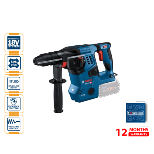 BOSCH GBH 18V-28 CF Cordless Rotary Hammer With SDS Plus (Solo)