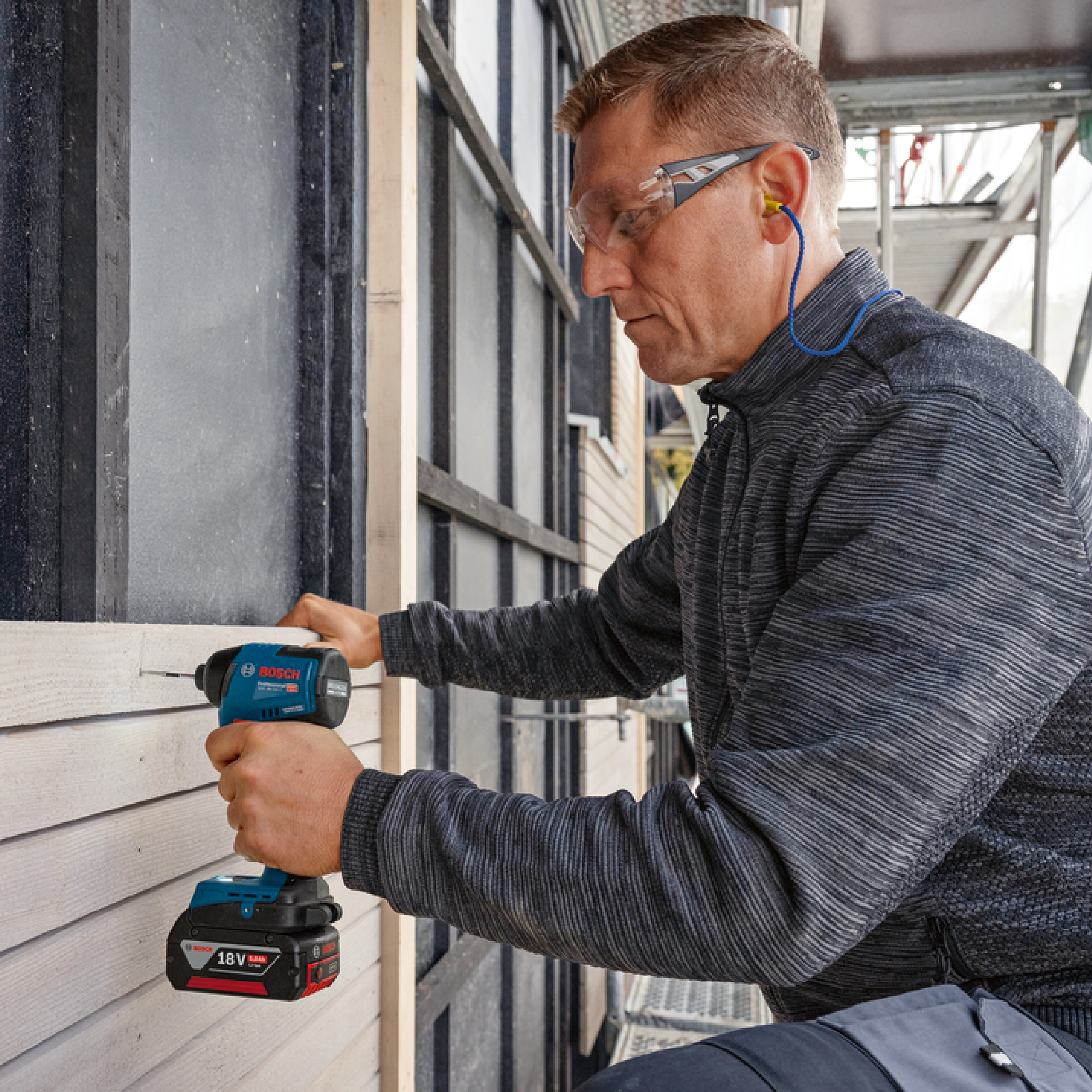BOSCH GDR 18V-220 C Cordless Impact Driver - 06019L60L2 - Image 4