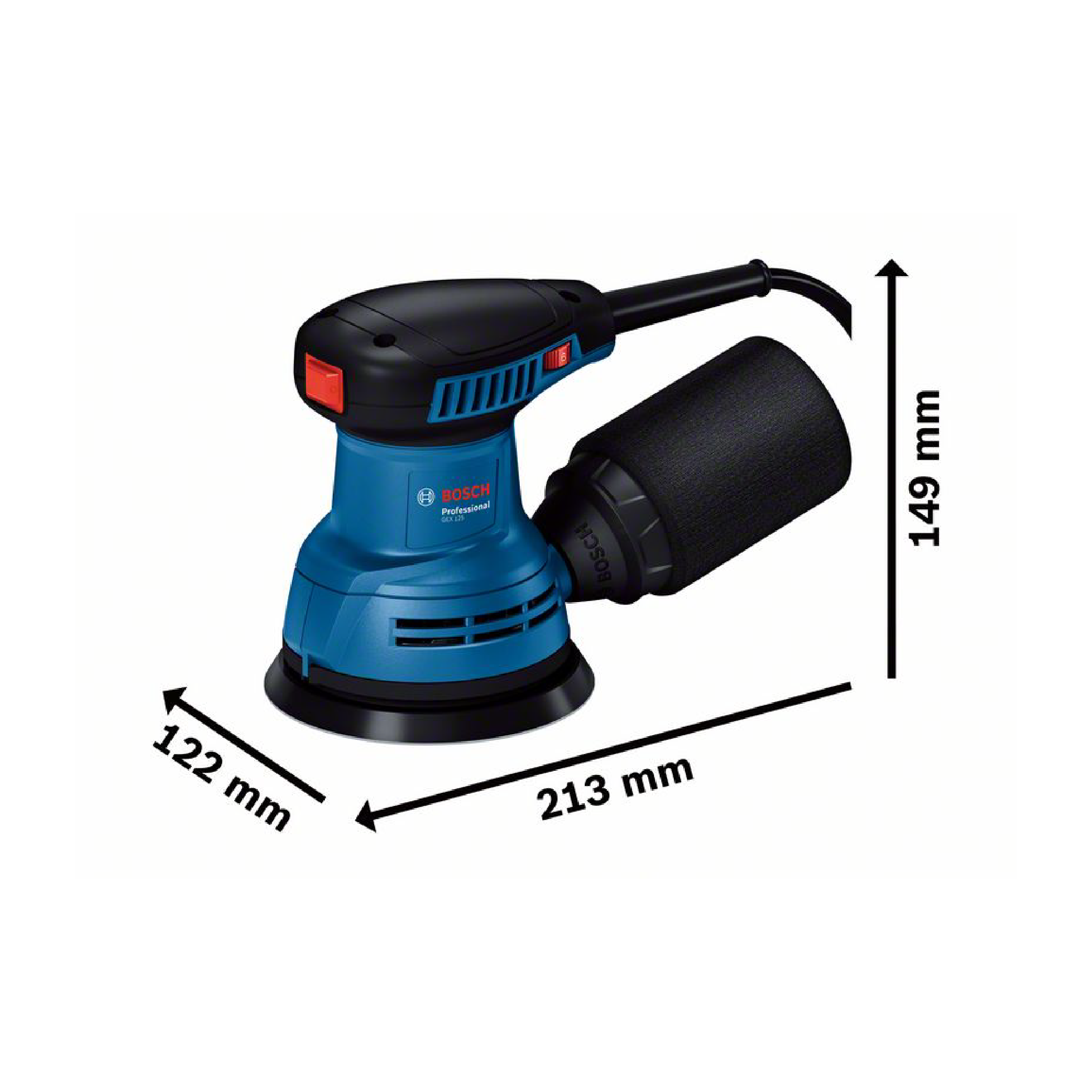 BOSCH GEX 125 Random Orbit Sander - Image 3
