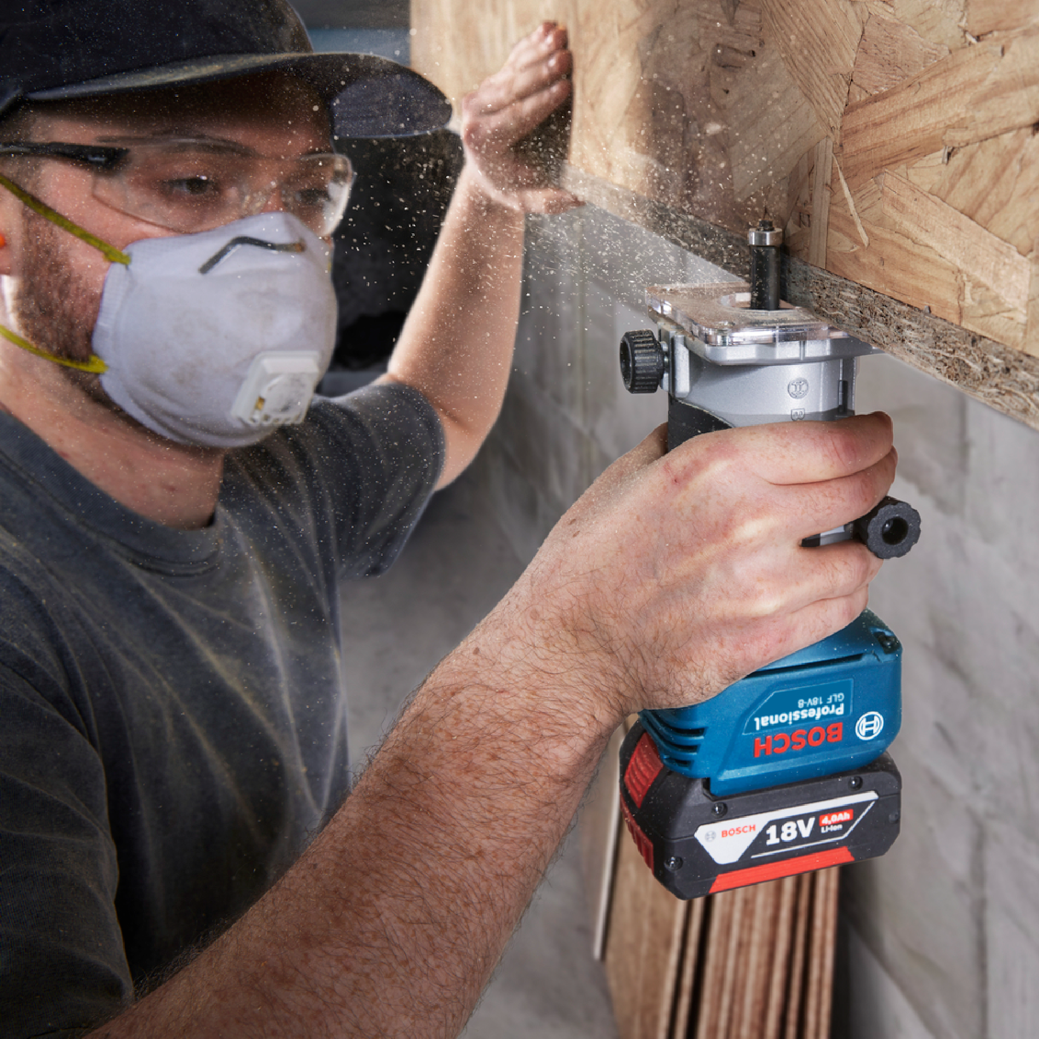BOSCH GLF 18V-8 Cordless Router (Solo) - 06016C60L0 - Image 3