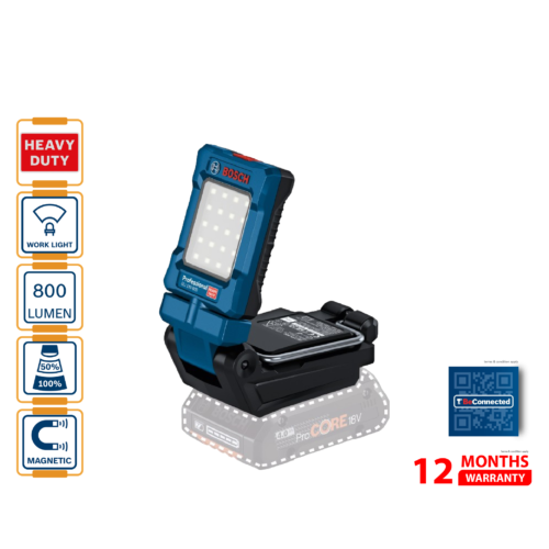 BOSCH GLI 18V-800 Cordless Light (Solo) – 0601443600
