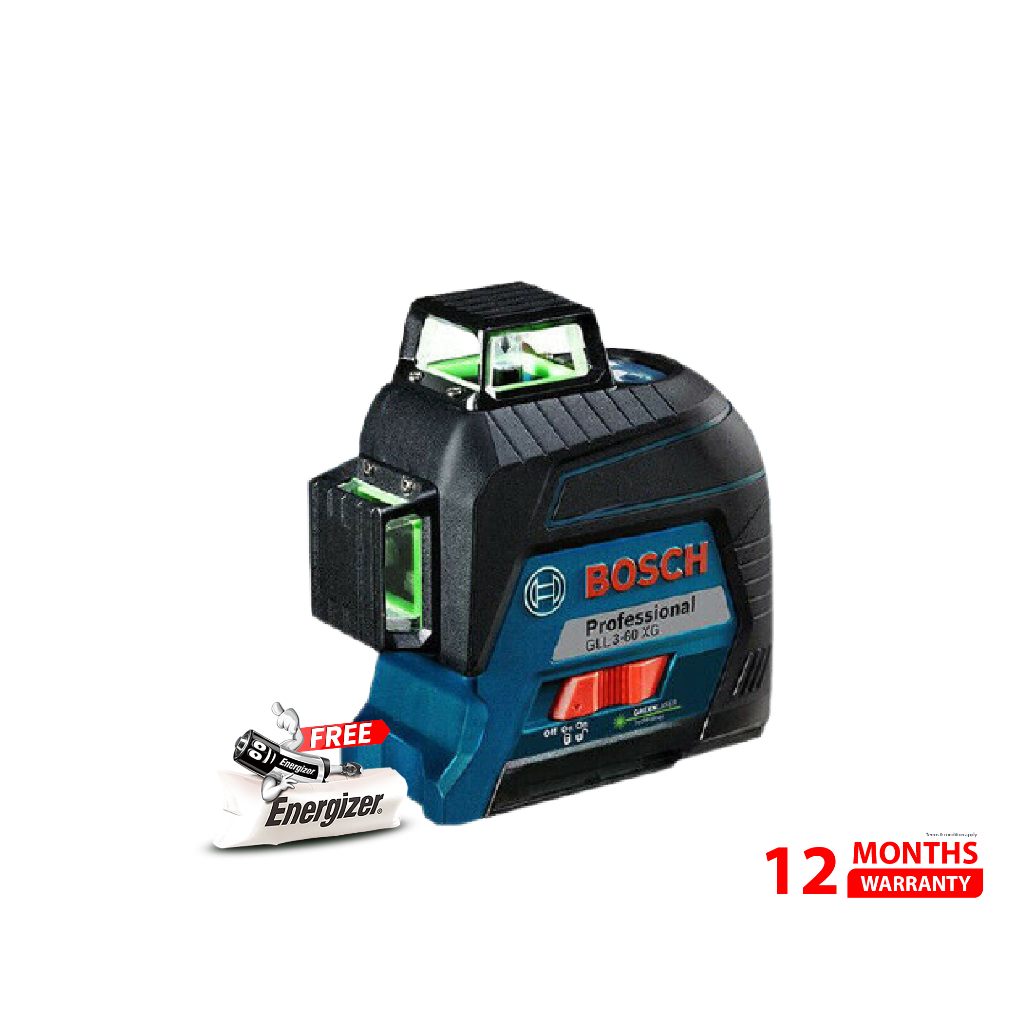 BOSCH GLL 3-60 XG Green Laser
