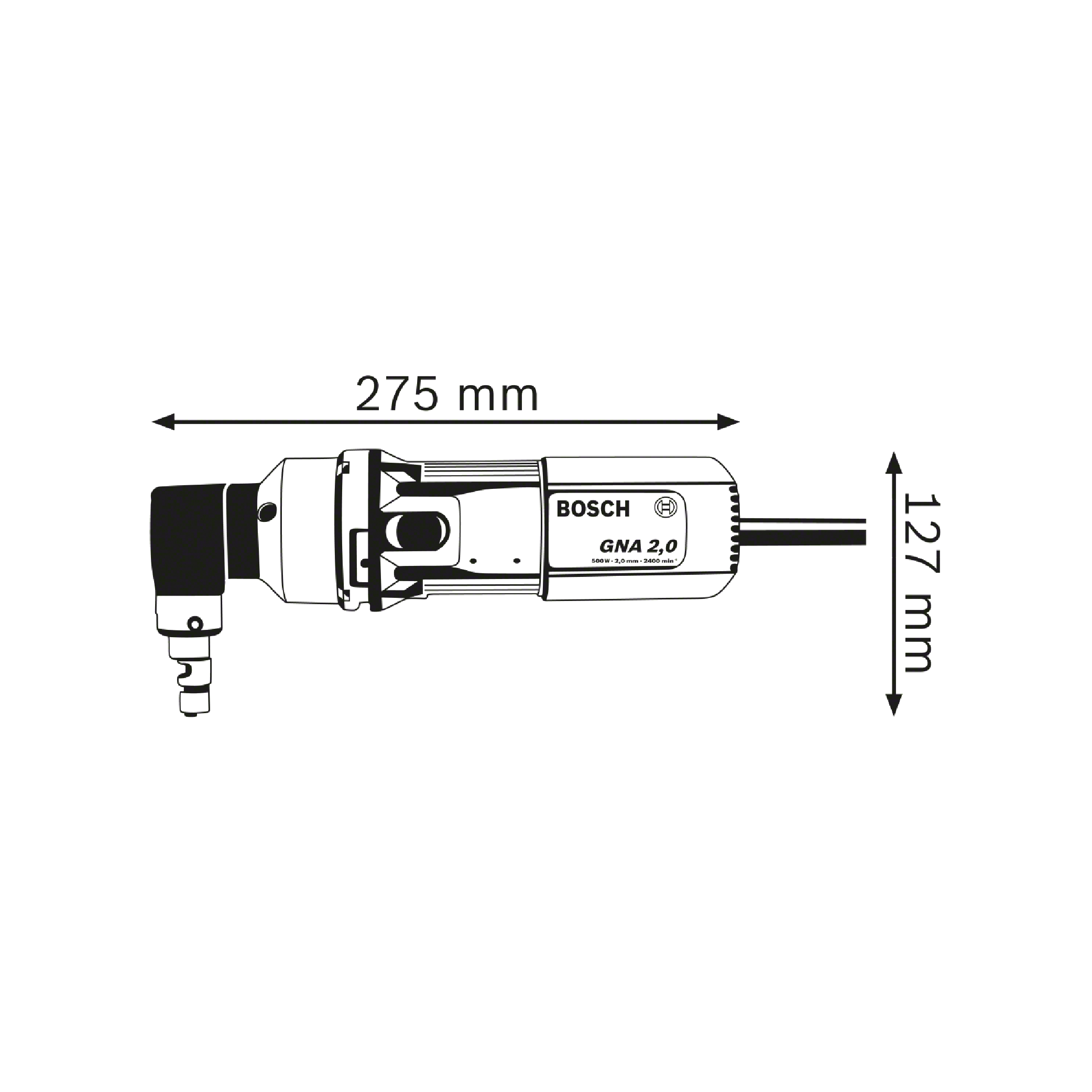 BOSCH GNA 2.0 Nibbler - Image 2
