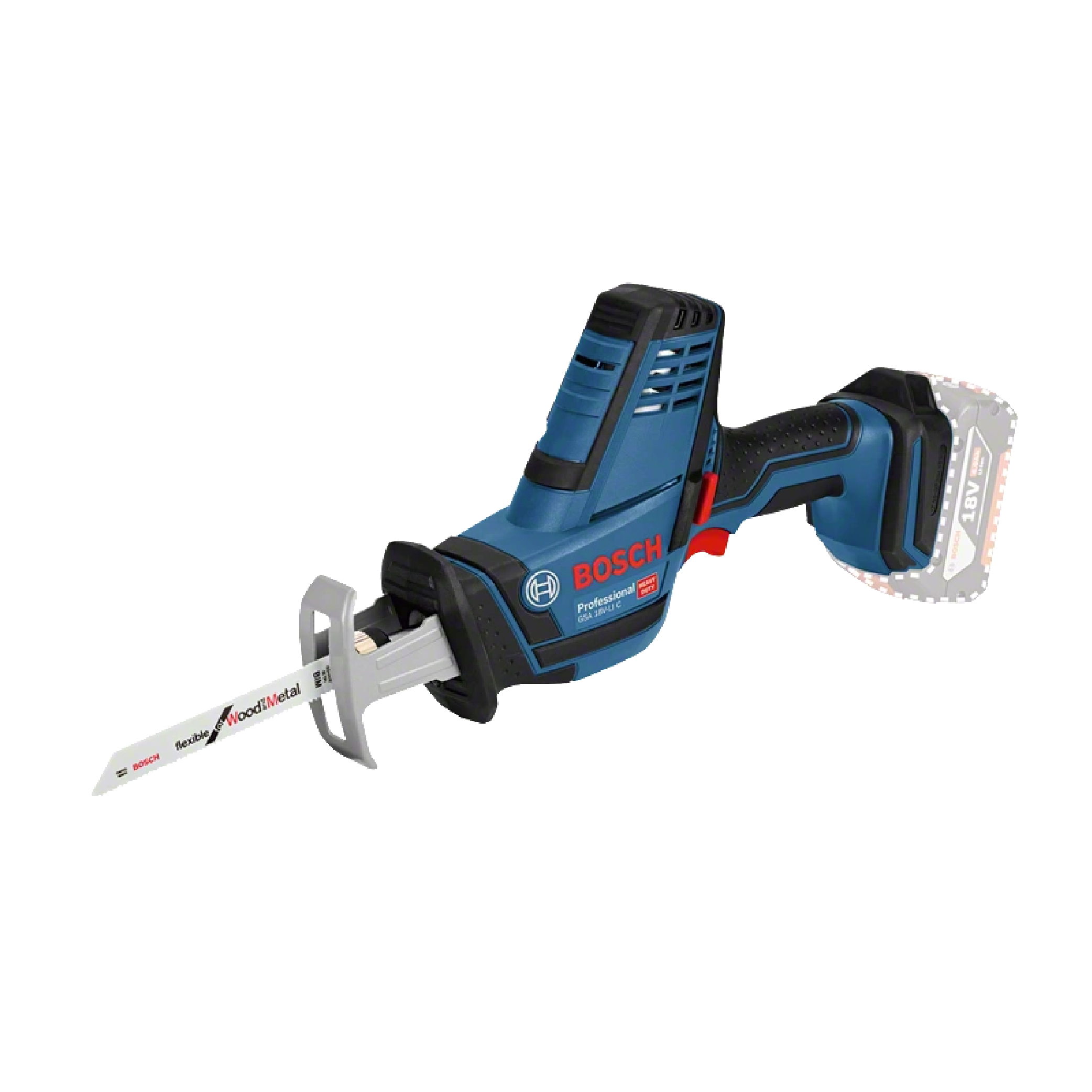 BOSCH GSA 18V-LI C Cordless Sabre Saw (Solo) - Image 5