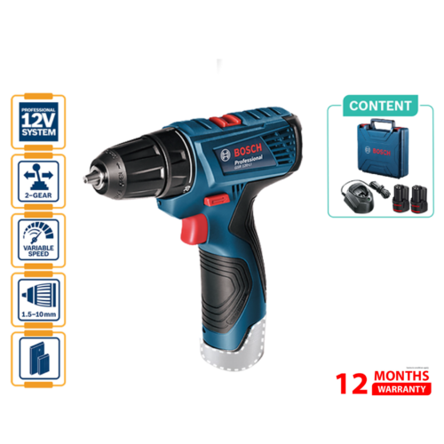 BOSCH GSR 120 LI Professional Cordless Drill / Driver