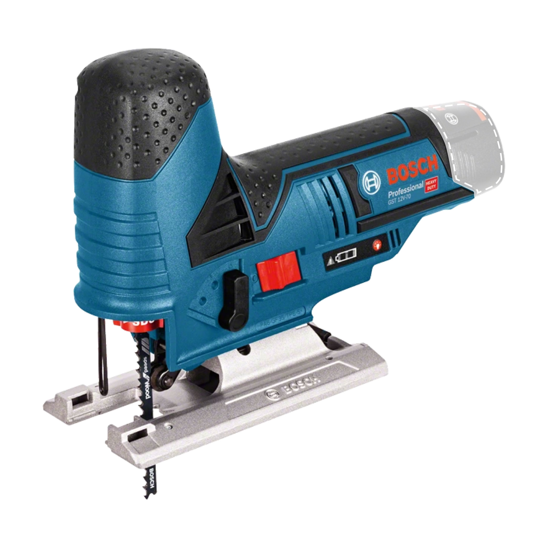 BOSCH GST 12 V-LI Professional Cordless Jigsaw (Solo) - Image 2