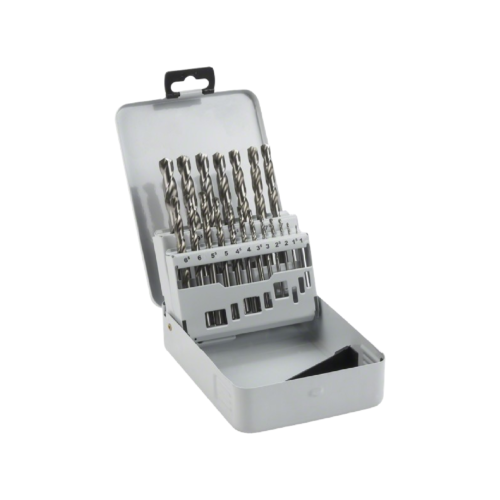 BOSCH HSS-G Din 338 Metal Drill Bit Set 1-10mm (19pcs) – 2607019116