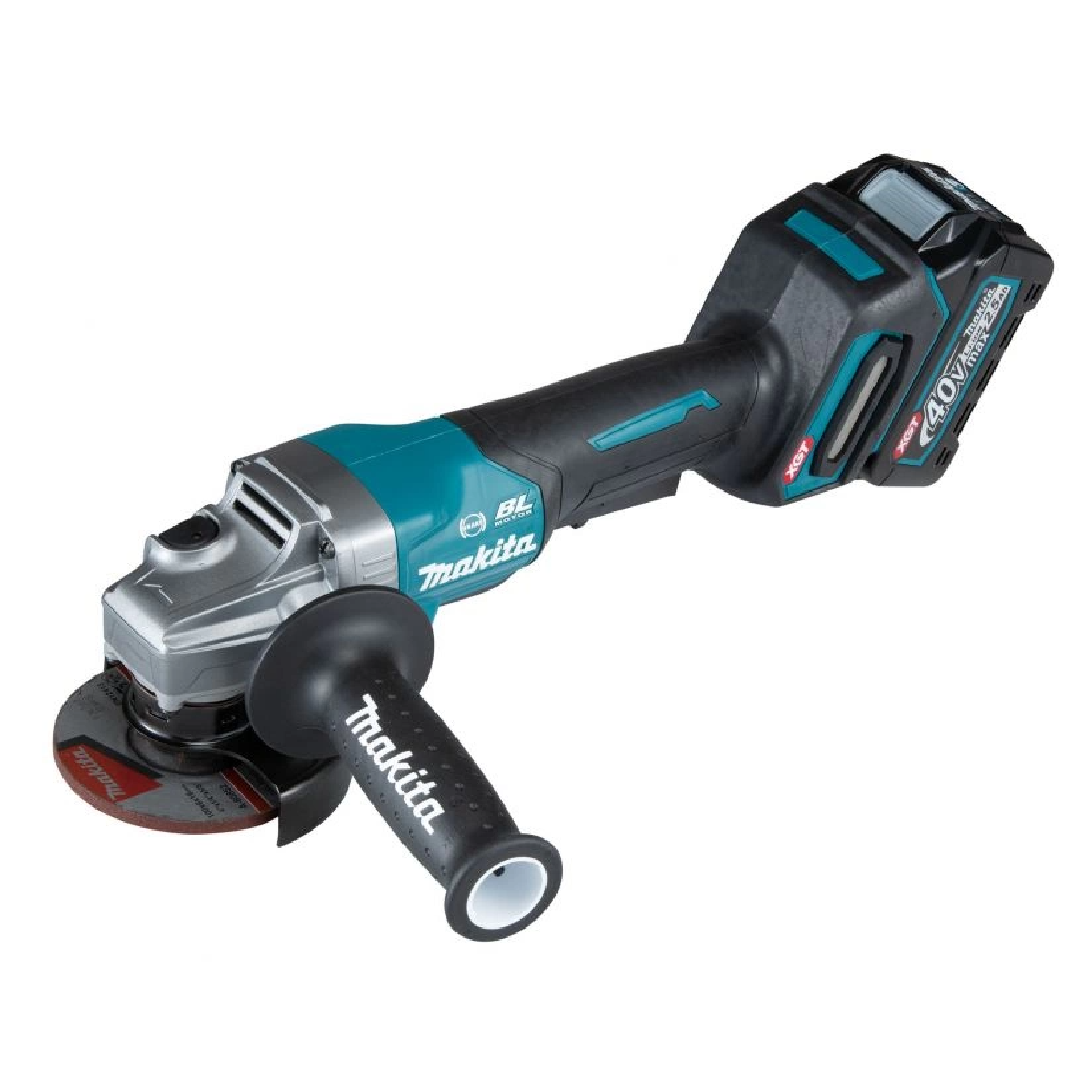 MAKITA GA011GD201 100mm 4" 40Vmax Cordless Angle Grinder
