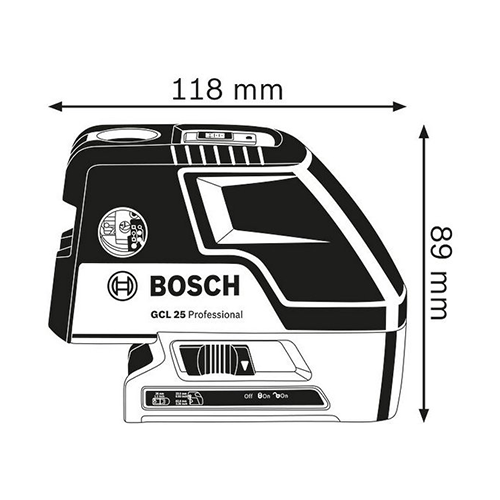 BOSCH GCL 25 Professional Combi Laser - Image 3