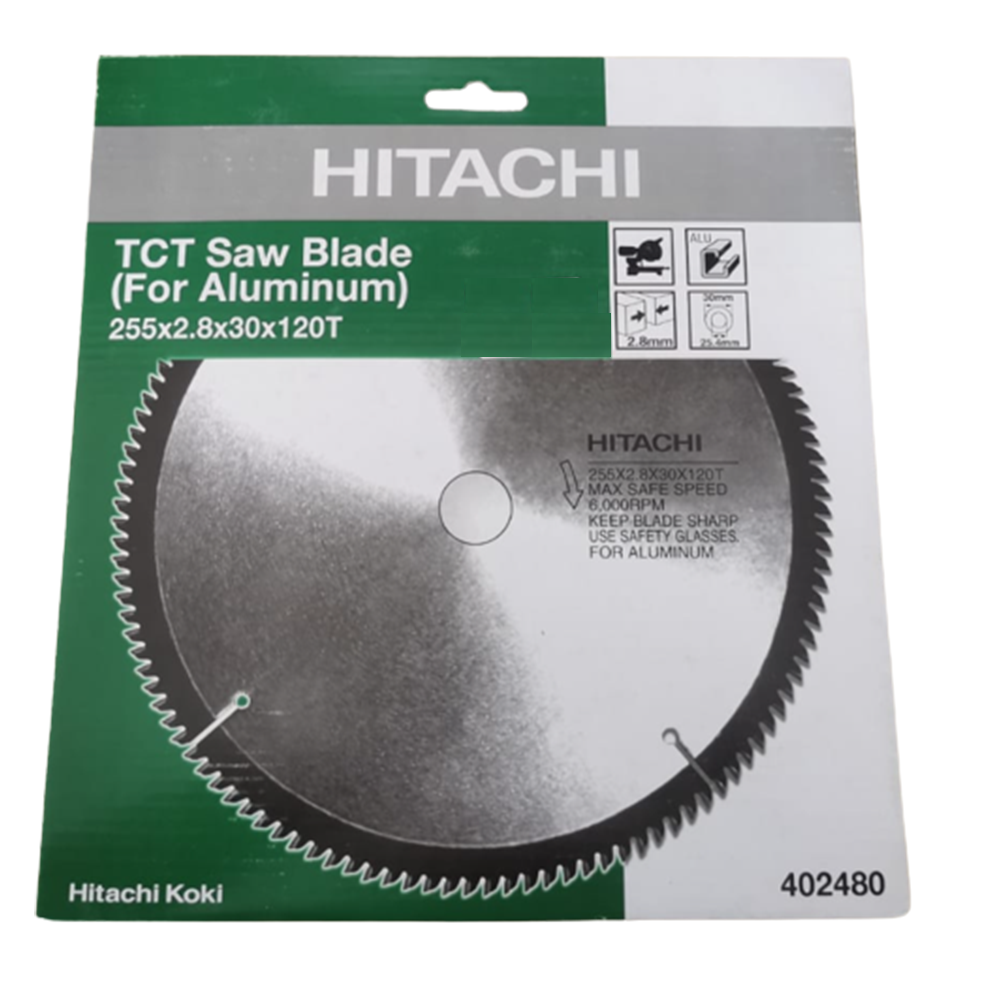 HIKOKI / HITACHI 10" TCT Saw Blade For Aluminium (120T) - 402480