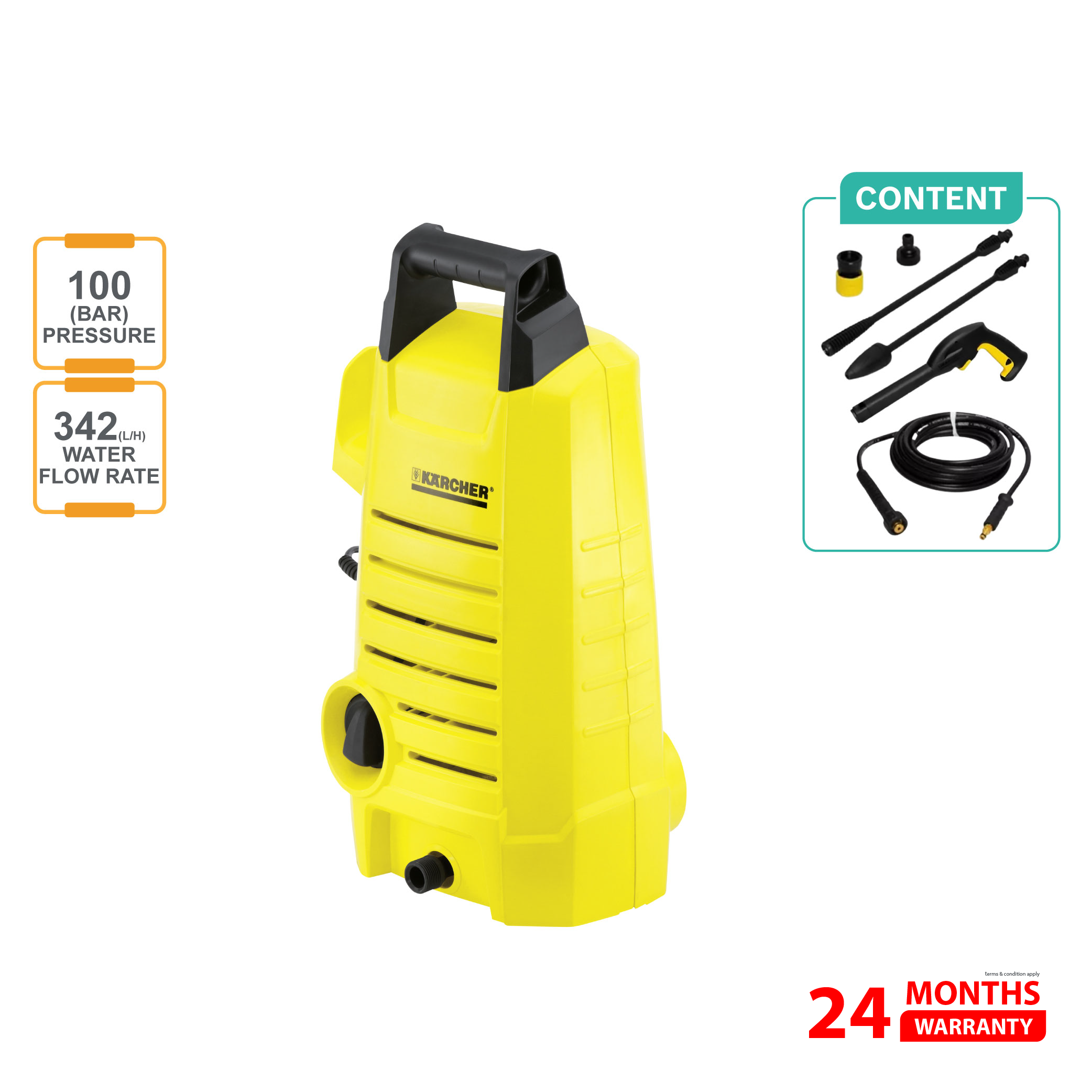 KARCHER K2.050 KAP Pressure Washer ( 1.601-652.0 )