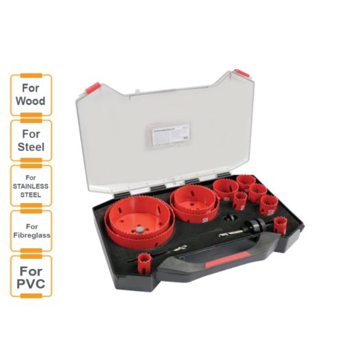 M10 Bi Metal Holesaw Set