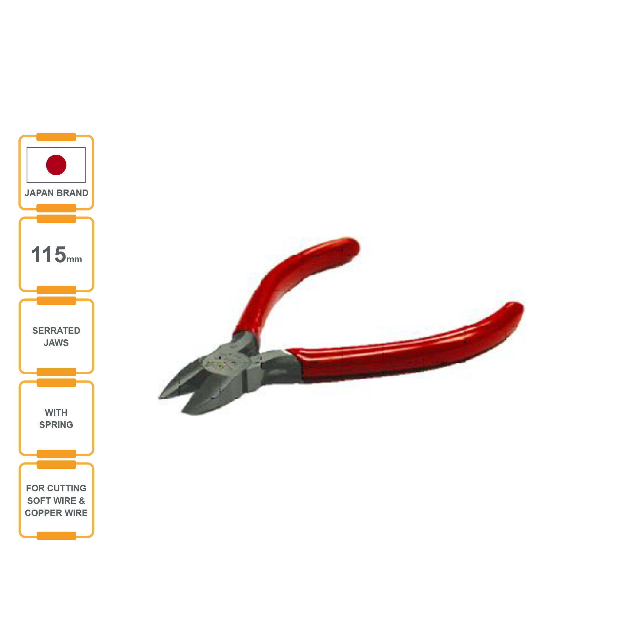 MTC Mini Diagonal Nipper : MTC-2D
