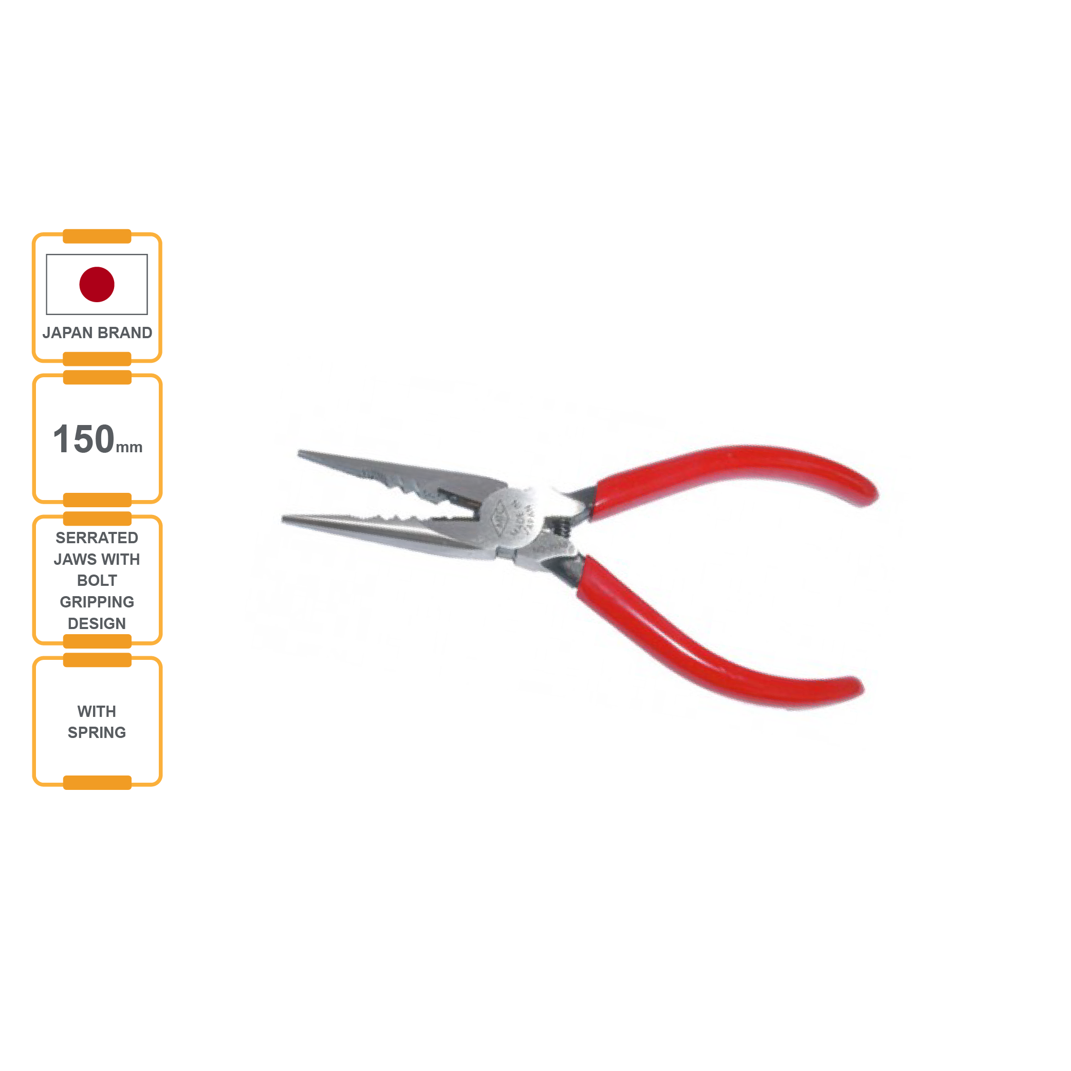 MTC Long Nose Plier : MTC-29AB