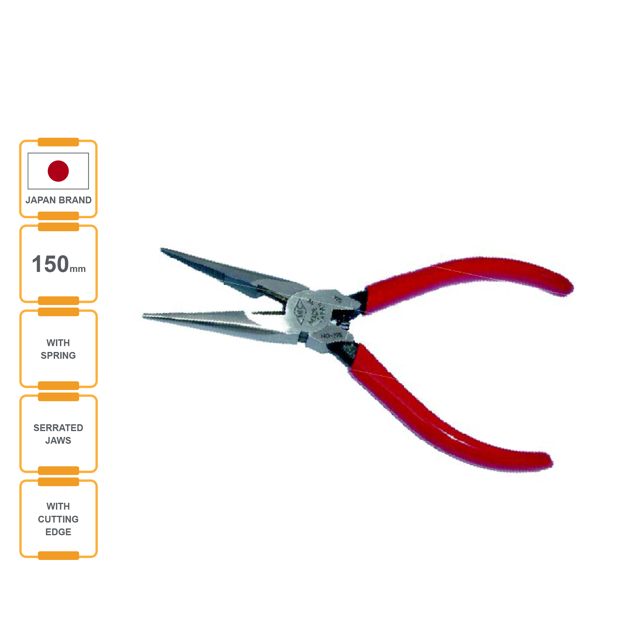 MTC Long Nose Plier : MTC-29B