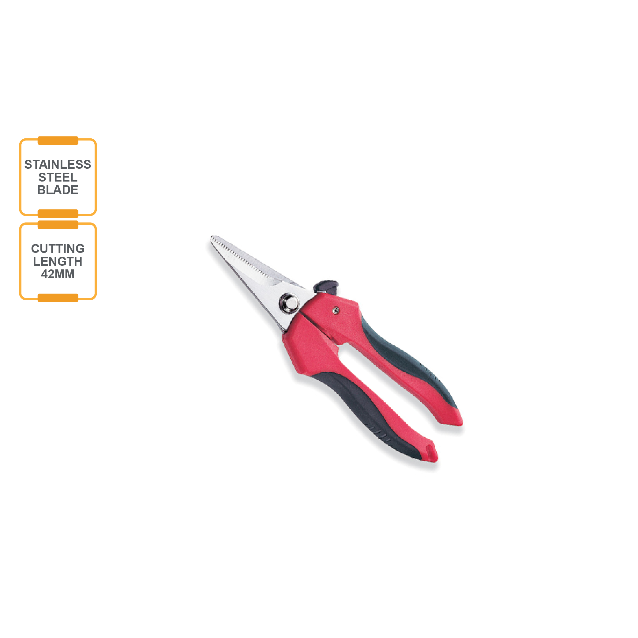 NUSHARP Multi-Purpose Shears, Straight Type 7-1/2" - 925220