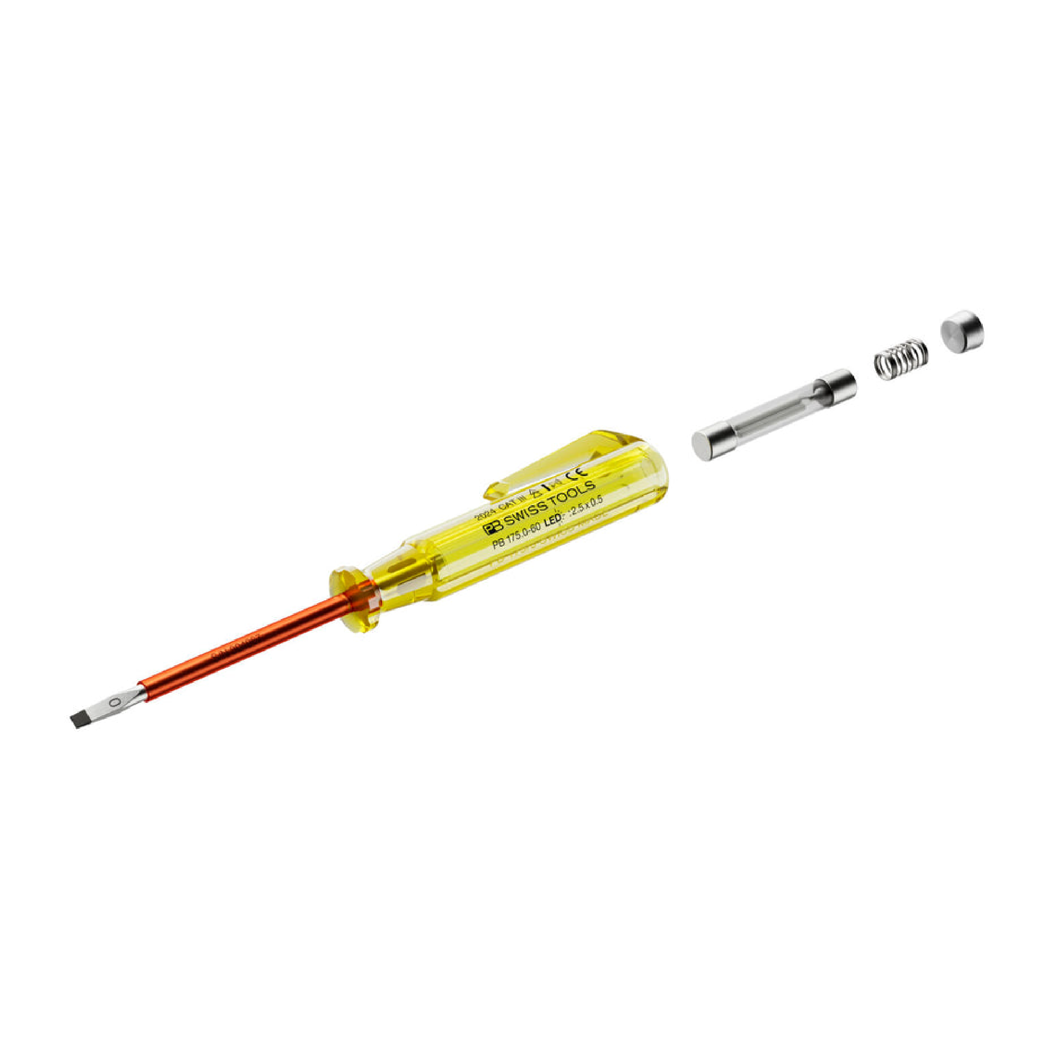 PB SWISS TOOL PB 175/0 LED Phase Tester 100 – 250 VAC (PB 175.0-60 LED) - Image 2