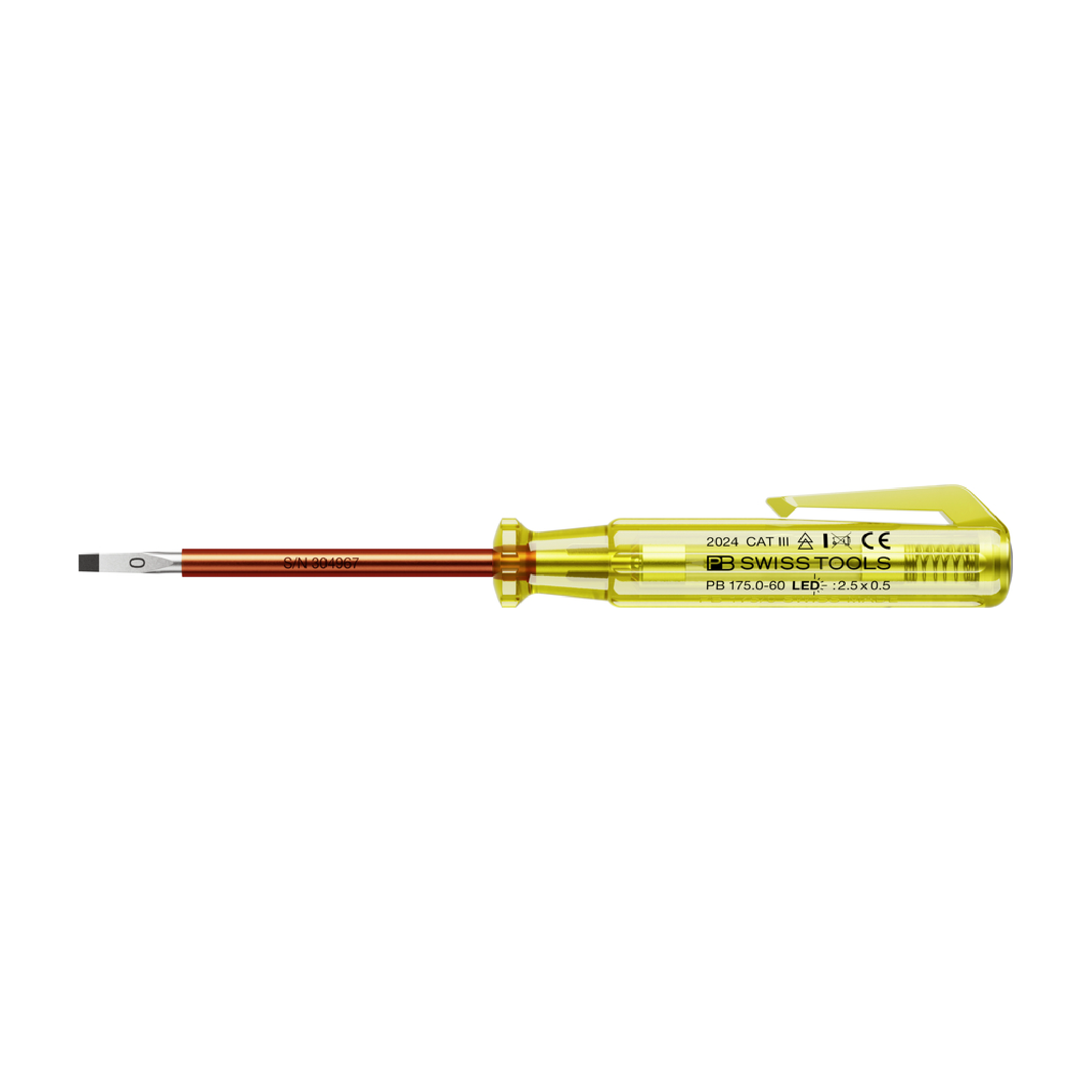PB SWISS TOOL PB 175/0 LED Phase Tester 100 – 250 VAC (PB 175.0-60 LED) - Image 3