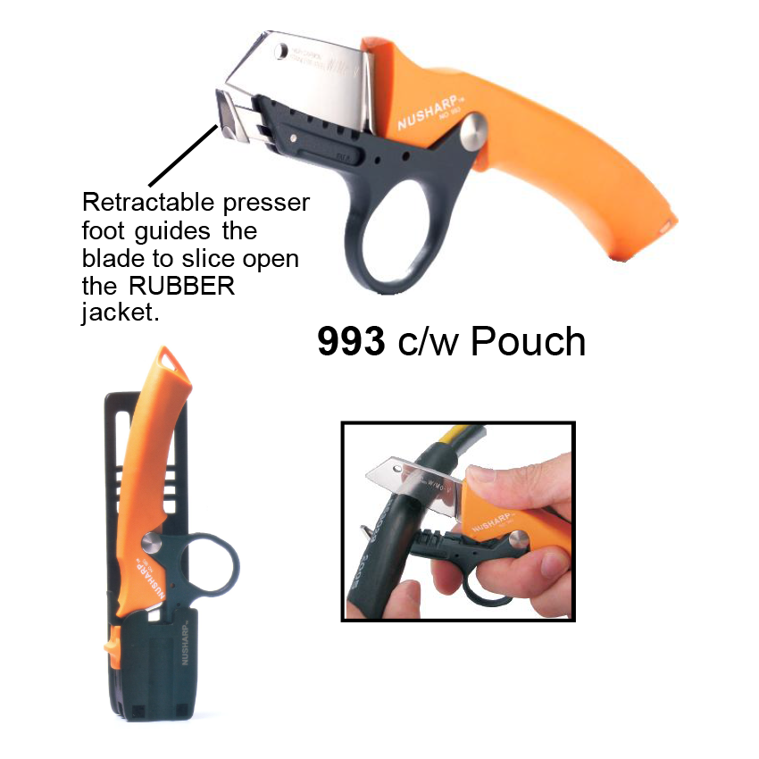 NUSHARP Cruiser Stripping Knife 6-1/2" - 993