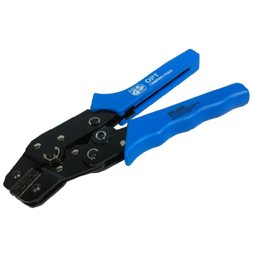 OPT Hand Ratchet Crimping Tool For Unisulated Receptacles And Tab : SN-02B