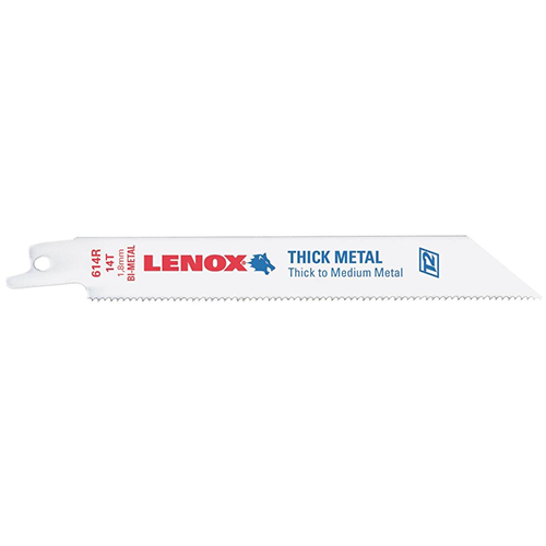LENOX Bi-Metal Reciprocating Saw Blade – 614R (5+1 Pack)