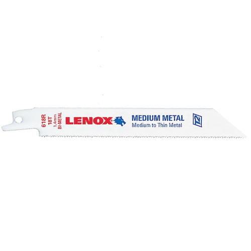 LENOX Bi-Metal Reciprocating Saw Blade – 618R