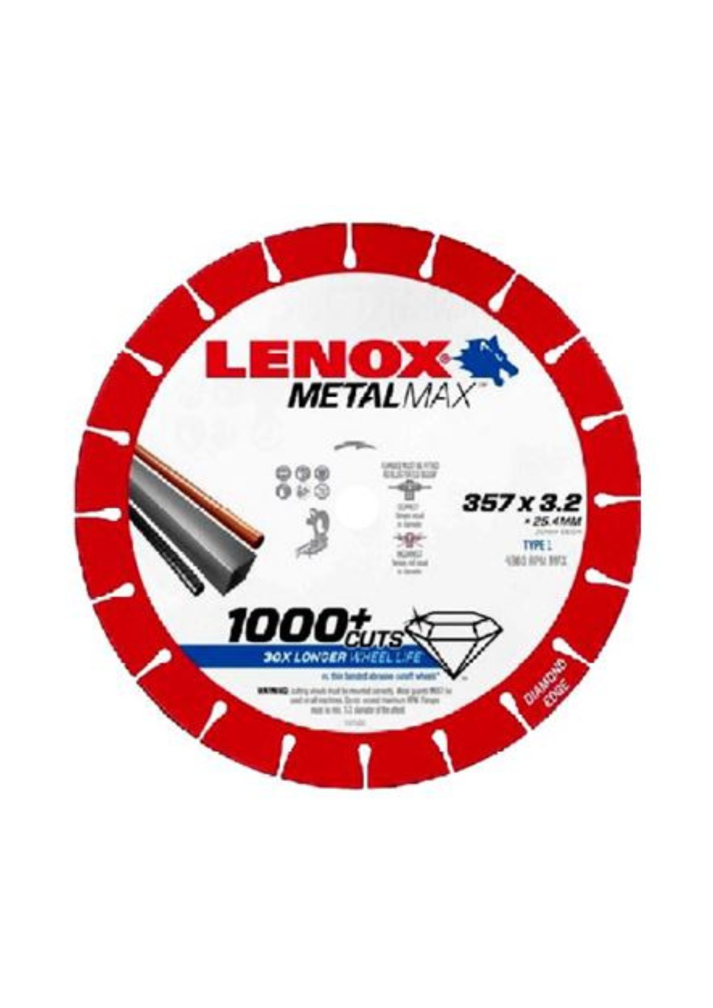LENOX Metalmax Cut-Off Wheel - Image 2