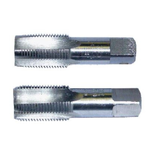 SKC British Standard Straight Pipe Taps Carbon Steel BSPS 2-pc Set 804BS