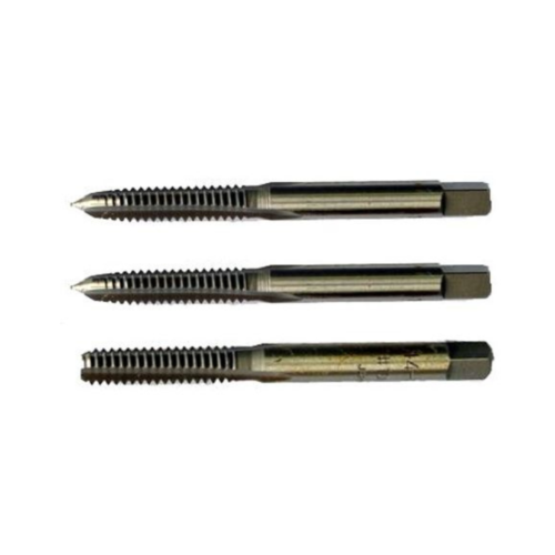 SKC Unified Thread Carbon Steel 3-pc Machine Screw Hand Tap Sets 802