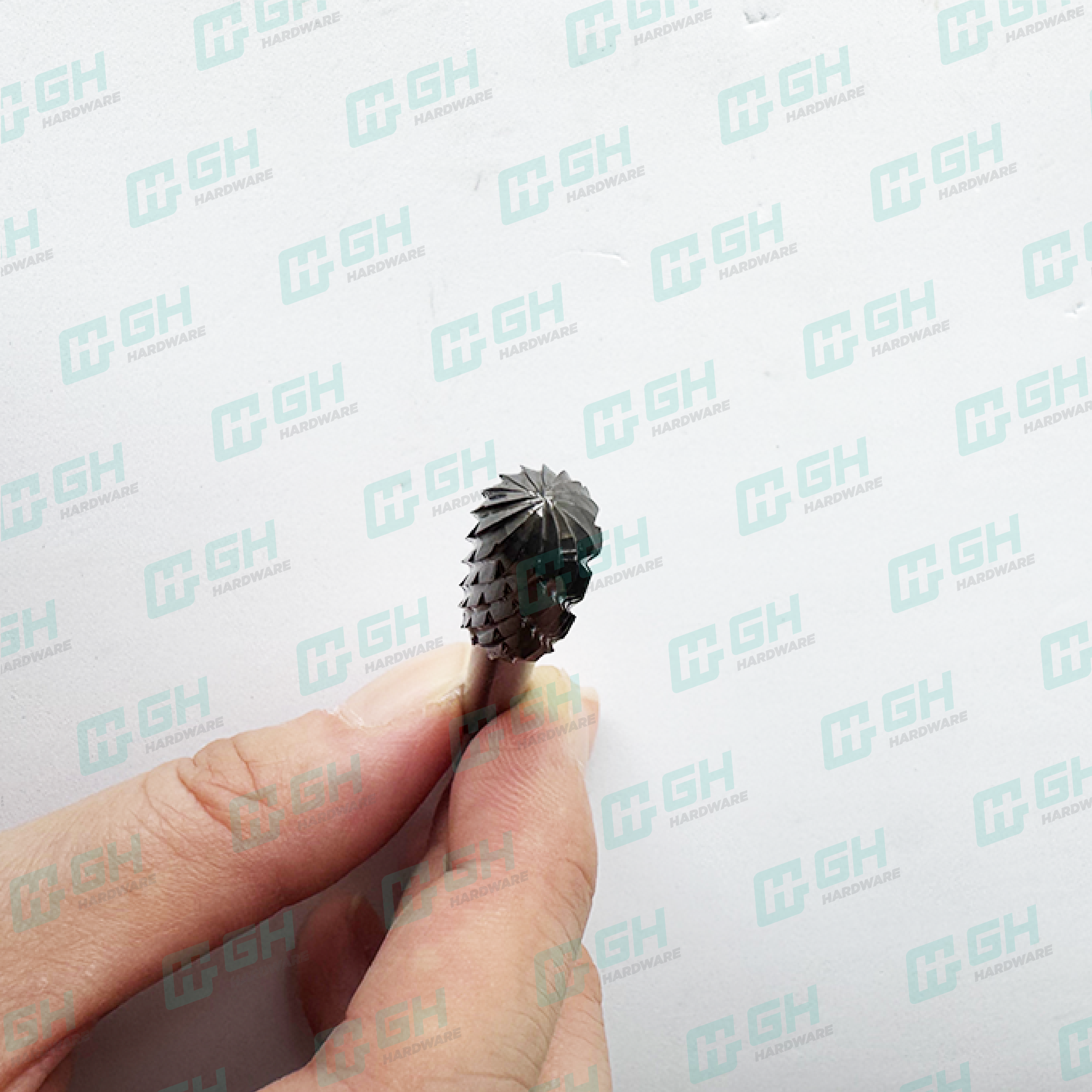 TBS Tungsten Carbide Rotary Burr Cylinder Radius End (Double Cut) - Image 3